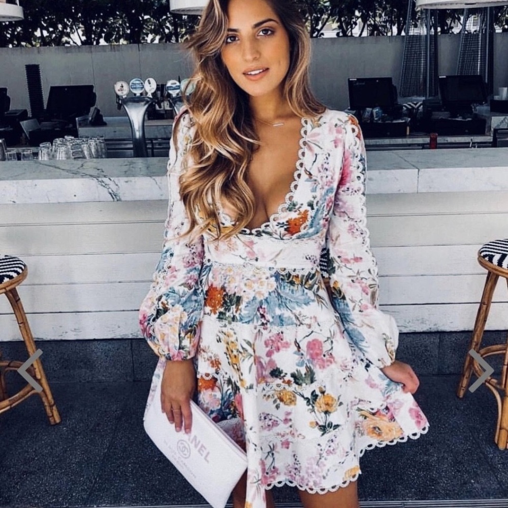 Zimmermann Heathers Flounce Dress (US 2-4)